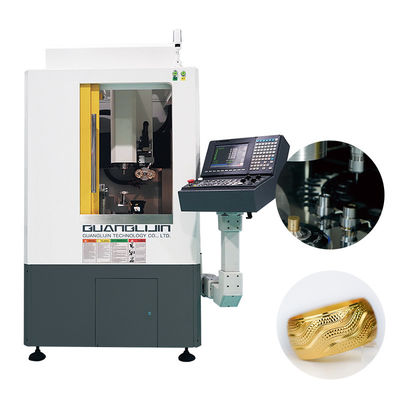 Perhiasan cincin mesin CNC 8 sumbu mesin penggilingan CNC Sertifikat CE