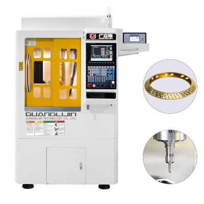 Precision Eleven Axis Jewelry Making Machine Dengan Sistem Kontrol CNC