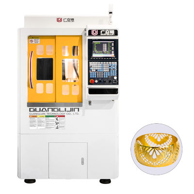 Jerman Precision Metal 9 Axis Perhiasan Mesin CNC Alpha Reducer Control System