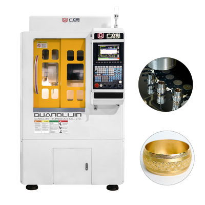 Custom Lima sumbu Cnc Jade Ukiran Mesin Otomatis Berbagai Perhiasan Produksi Persyaratan