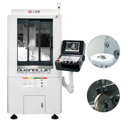 Cnc 7-Axis Perhiasan Membuat Mesin Dengan Power Spindle Servomotor 400W