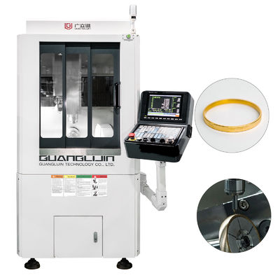 7 Axis CNC Universal Flat Bangle Cutting Mesin Ukiran